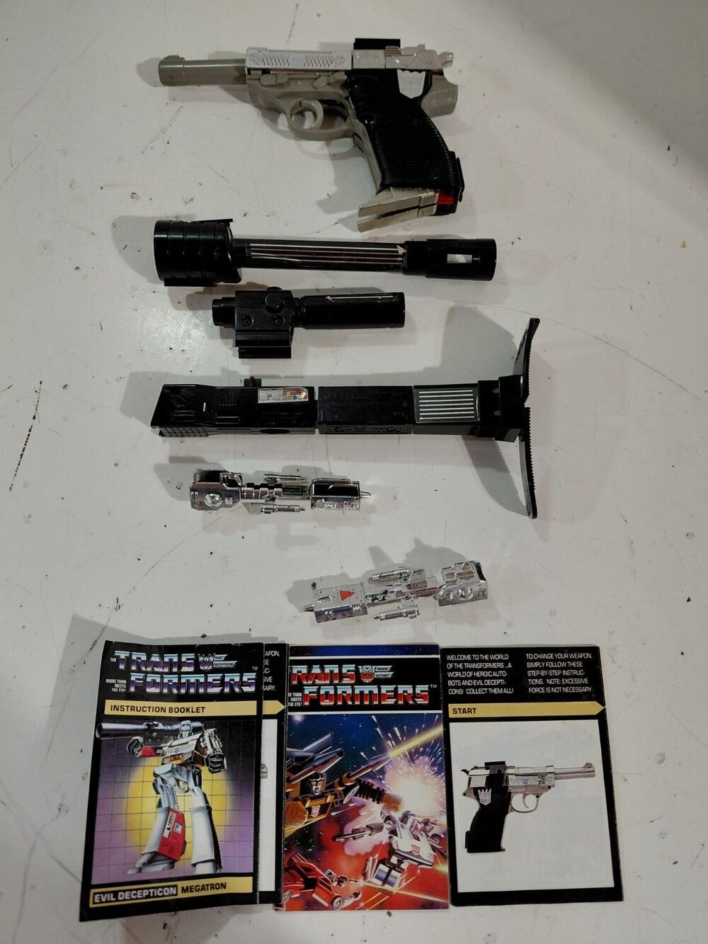 Hasbro/Takara Transformers G1 Megatron Deception Action Figure w/Accessories